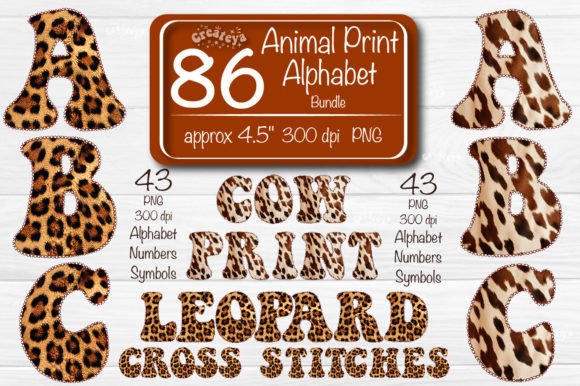 Animal Print Alphabet PNG Bundle: A Practical Guide for Digital Crafters
