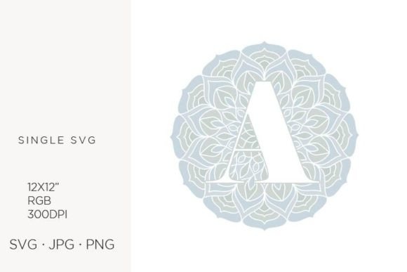 Creative Uses for Mandala Monogram Letter A