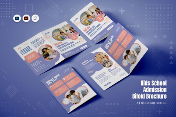 Designing Impactful Kids School Admission Bifold Brochures