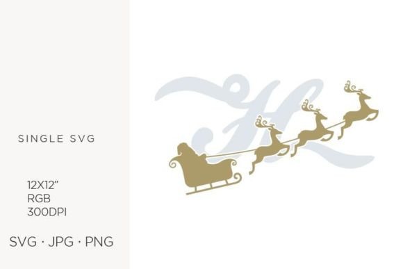 Exploring the Santa Claus Sky Sledge and Letter H Digital Design