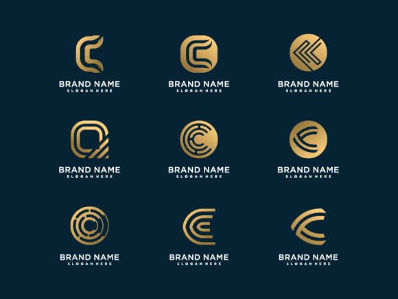 Letter C Logo Design Element: A Versatile Vector Resource for Professional Branding