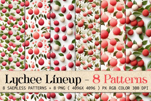 Lychee Lineup 8 Seamless Patterns: A Practical Guide to Integrating High-Resolution Textures into Your Design Workflow