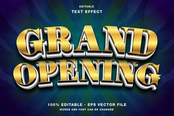 Mastering the Grand Opening Gold Editable Text Effect for Modern Digital Design