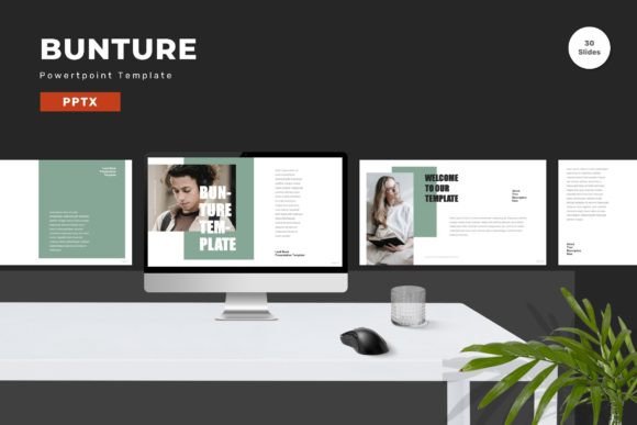 Streamline Your Presentations with the Bunture PowerPoint Template