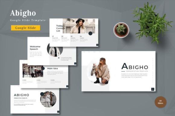 Streamlining Visual Communication: A Deep Dive into the Abigho Google Slide Template