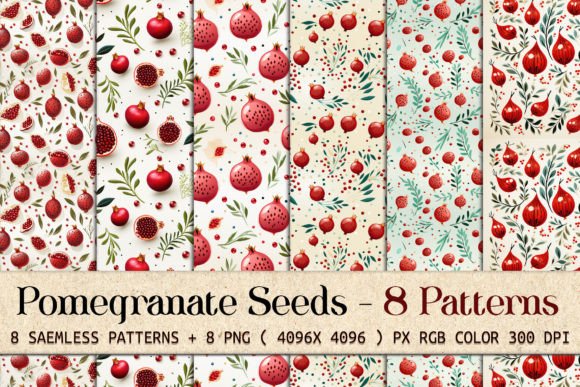 Why Pomegranate Seeds 8 Seamless Patterns Are a Game-Changer for Modern Designers