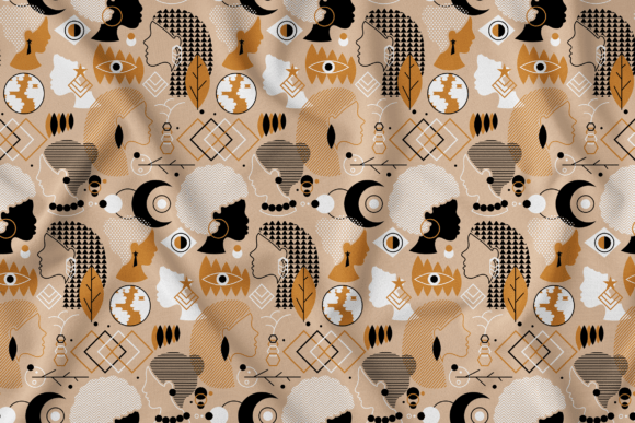 Woman Diversity Pattern: A Seamless Vector Design